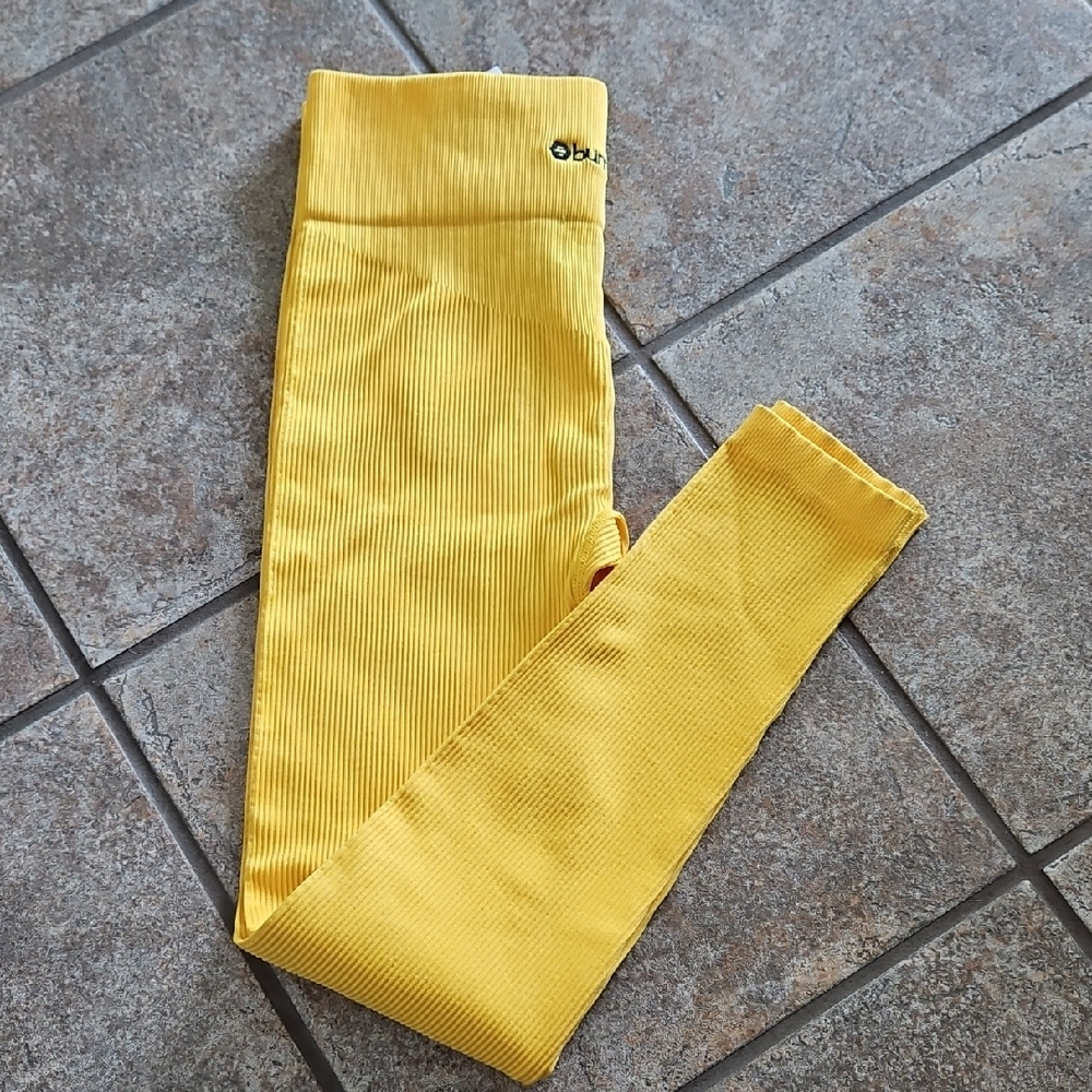 Bumble Ribbed Leggings Size L